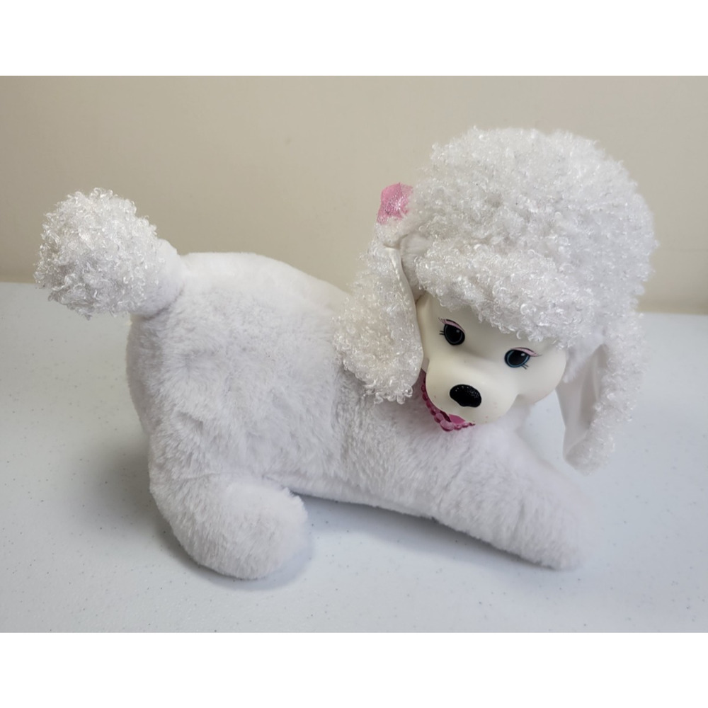 Puppy Surprise Stacy Plush Toy White Stuffed‎ Animal Soft Huggable - No Babies